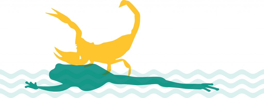 crm fables no 4 - the frog and the scorpion image