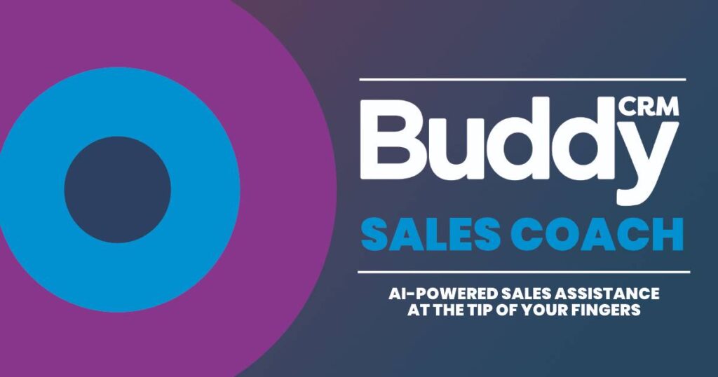 BuddyCRM AI Sales Coach features