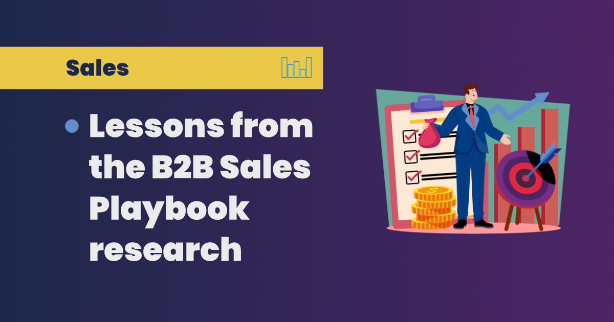 A Guide To Deep Sales Success In 2024 BuddyCRM   2024 Sales Playbook Research 