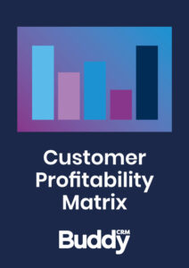 Customer profitability matrix tool by BuddyCRM - graphic