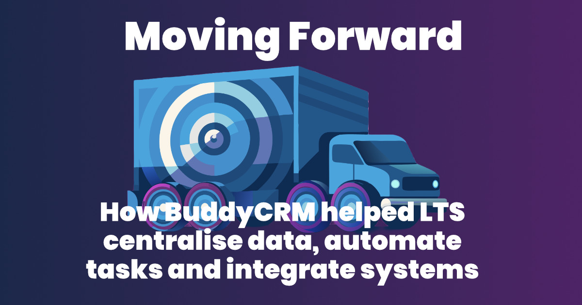 LTS Case Study header graphic for BuddyCRM